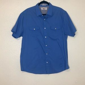 Penquin Classic Fit Blue Button Down
